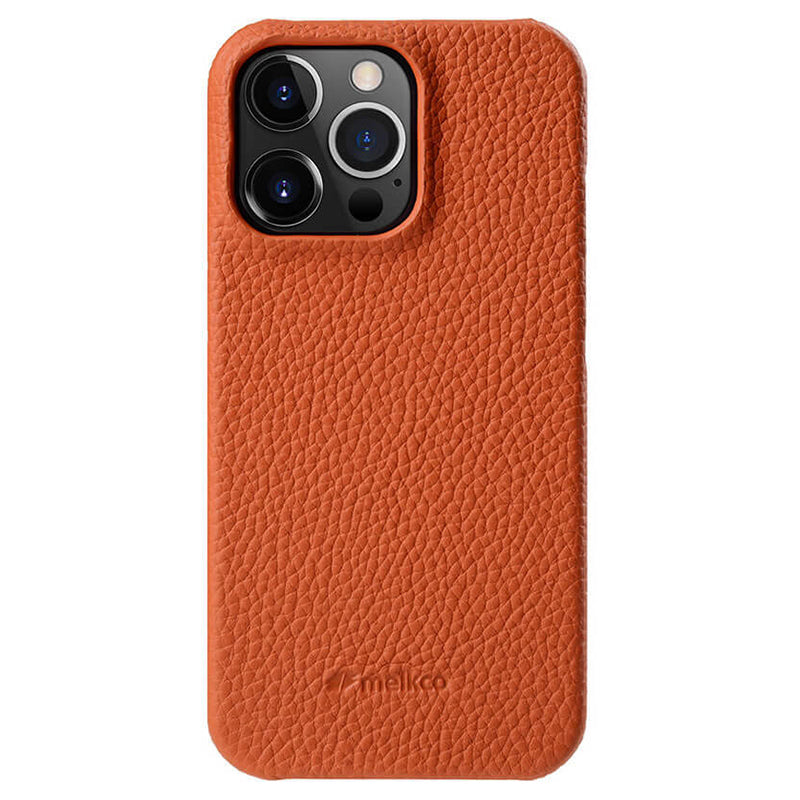 Magnetické ochranné pouzdro MELKCO pro iPhone 14 Pro Max Originální kryt PC telefonu potažený hovězí kůží Magnetické ochranné pouzdro MELKCO pro iPhone 14 Pro Max Originální kryt PC telefonu potažený hovězí kůží